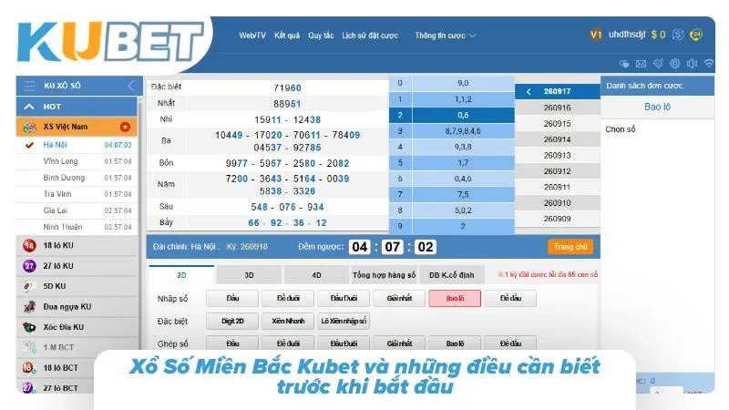 Xổ Số Miền Bắc Kubet - Hướng Dẫn Chơi Và Dự Đoán XSMB Khái niệm cơ bản định hình toàn bộ chiến lược giữ vốn của anh em